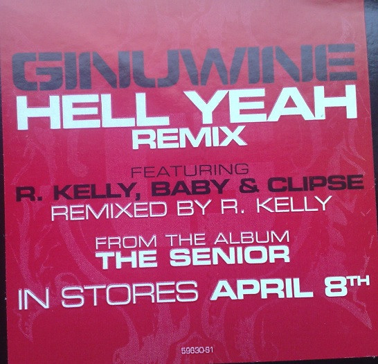 Ginuwine - Hell Yeah (Remix) (12", Promo)