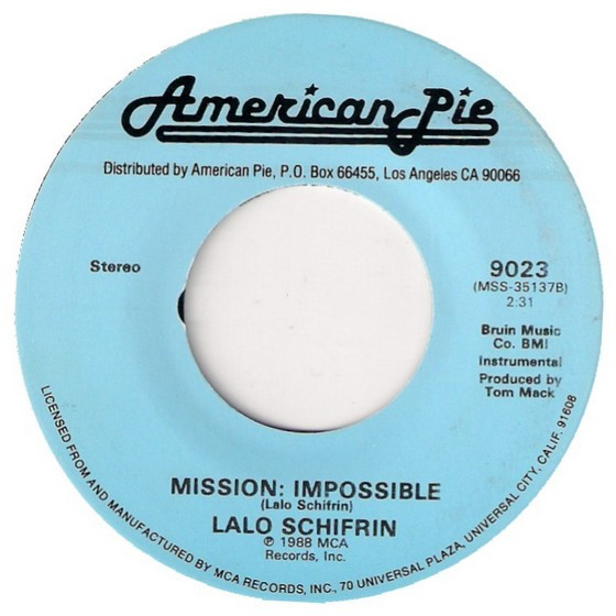 The Grass Roots / Lalo Schifrin - Two Divided By Love / Mission Impossible (7", Single, RE)