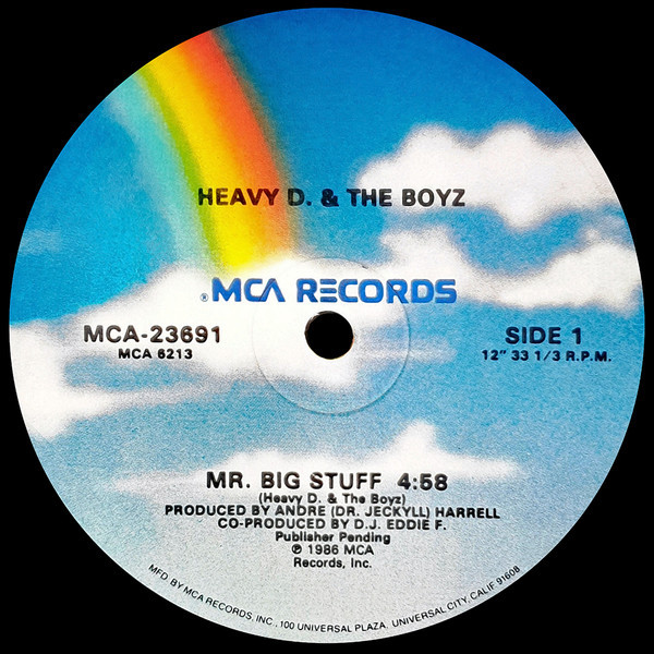 Heavy D. & The Boyz - Mr. Big Stuff (12")