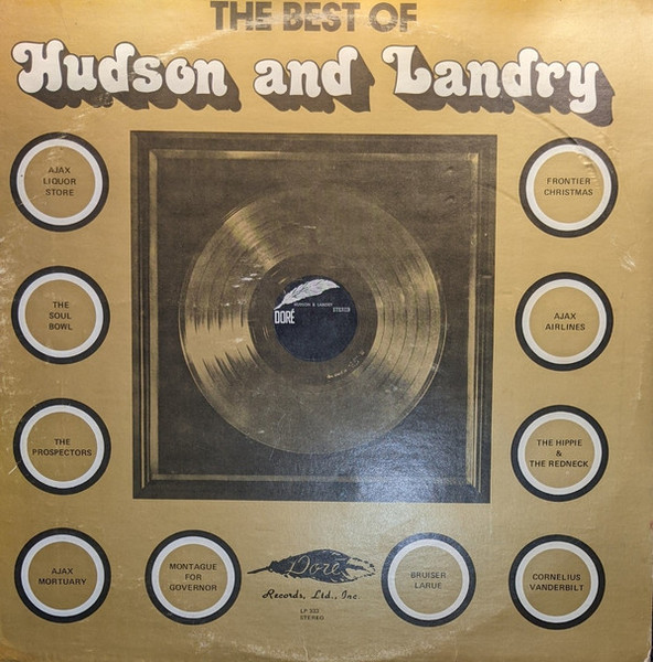 Hudson & Landry - The Best Of Hudson And Landry (LP, Comp)