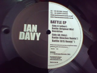 Ian Davy - Battle EP (12")