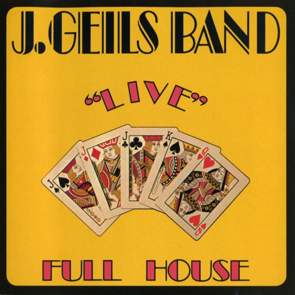 The J. Geils Band - "Live" Full House (LP, Album, PR )