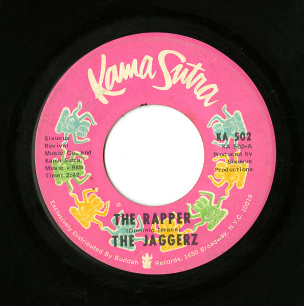 The Jaggerz - The Rapper (7", Single, ARP)