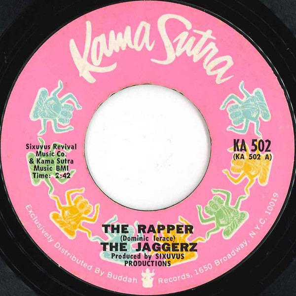 The Jaggerz - The Rapper  (7", Single, Styrene, Pit)