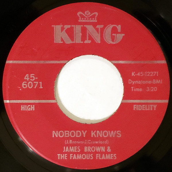 James Brown & The Famous Flames - Bring It Up (7", Red)