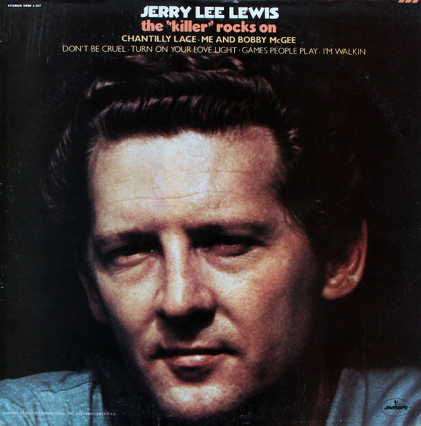 Jerry Lee Lewis - The "Killer" Rocks On (LP, Album)
