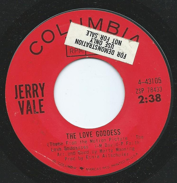 Jerry Vale - Where Love Has Gone (7", Single)