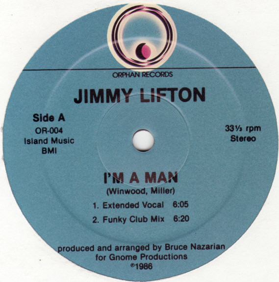 Jimmy Lifton - I'm A Man (12")