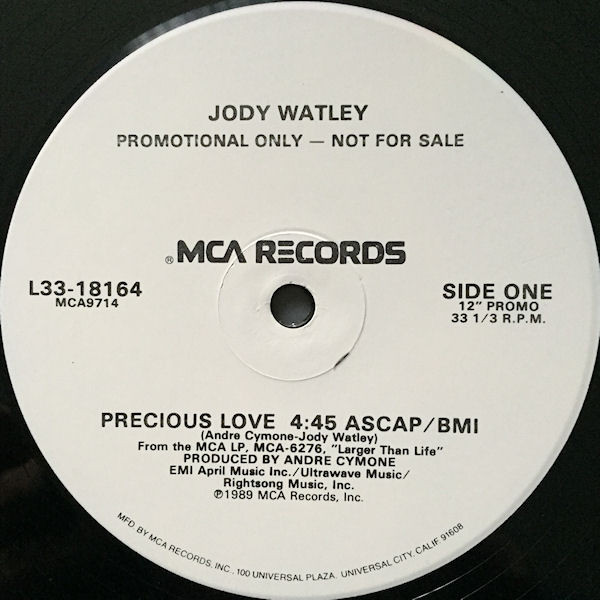 Jody Watley - Precious Love (12", Single, Promo)
