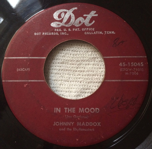 Johnny Maddox (2) And The Rhythmasters - In The Mood / By The Light Of The Silvery Moon (7")