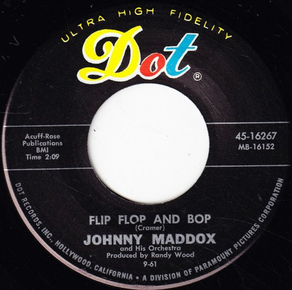 Johnny Maddox And His Orchestra - Flip Flop And Bop / Golden Wildwood Flower (7")