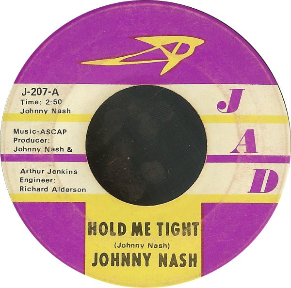 Johnny Nash - Hold Me Tight / Cupid (7", Single, RP)