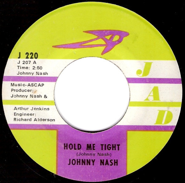Johnny Nash - Hold Me Tight / Cupid (7", Single, RP)