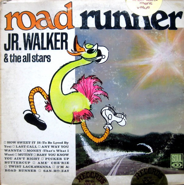 Jr. Walker & The All Stars* - Road Runner (LP, Album, Mono)