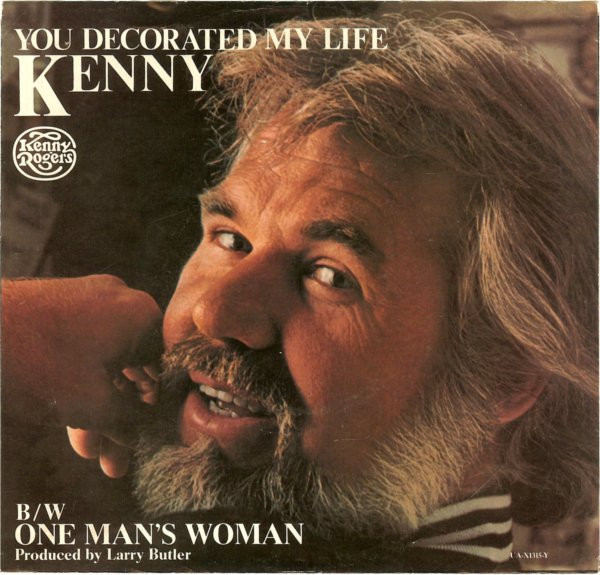 Kenny Rogers - You Decorated My Life / One Man's Woman (7", Single, Pit)