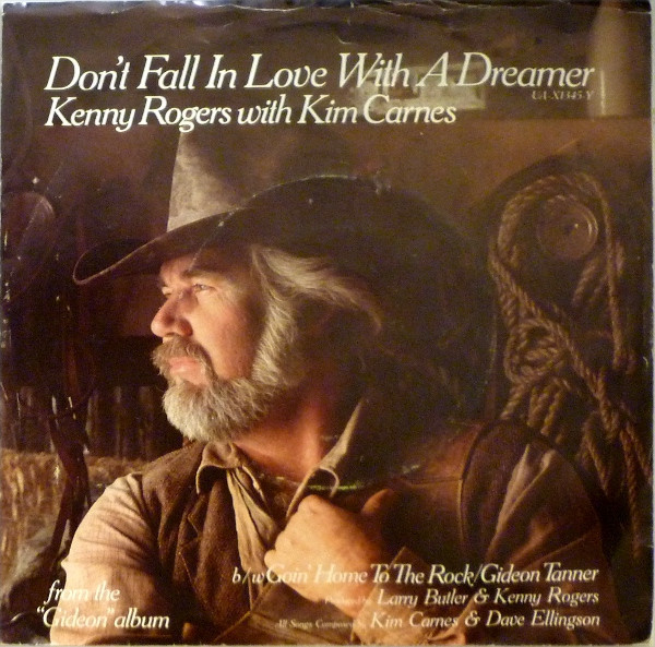 Kenny Rogers With Kim Carnes - Don't Fall In Love With A Dreamer (7", Single, Win)