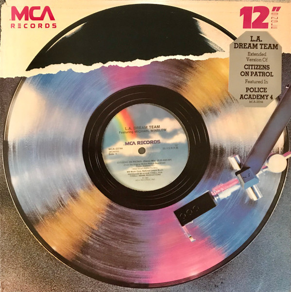 L.A. Dream Team Featuring Michael Winslow - Citizens On Patrol (12")
