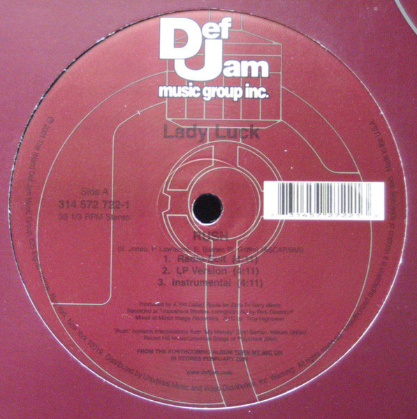 Lady Luck - Rush (12")