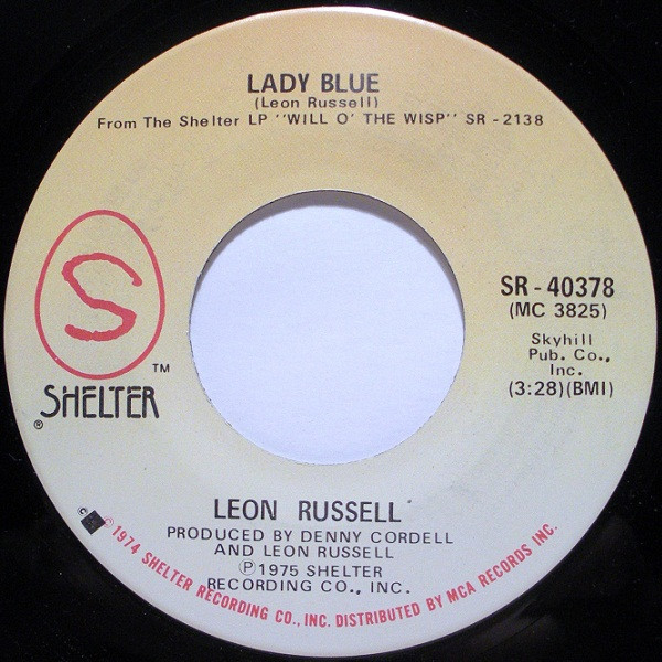 Leon Russell - Lady Blue (7", Glo)