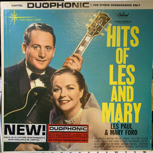 Les Paul & Mary Ford - Hits Of Les And Mary (LP, Comp, Scr)