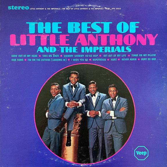 Little Anthony & The Imperials - The Best Of Little Anthony & The Imperials (LP, Comp, RE)