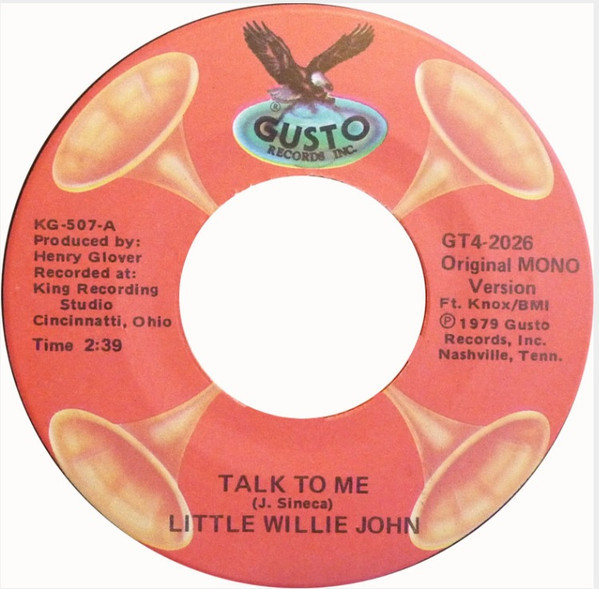 Little Willie John - Talk To Me / Let Them Talk (7", RE)