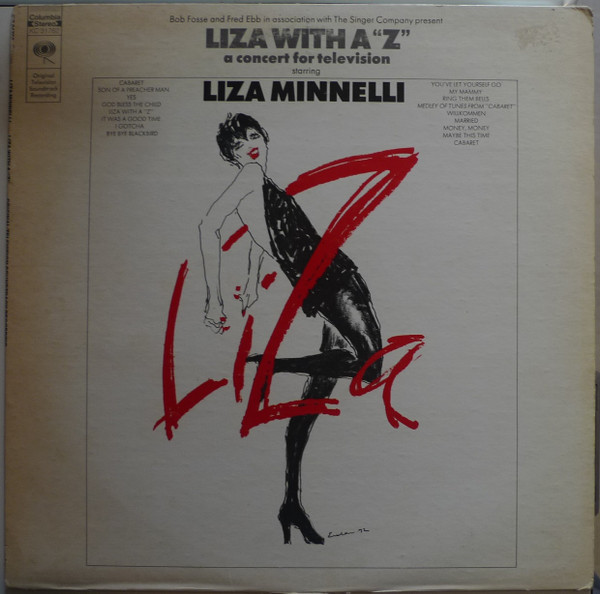 Liza Minnelli - Liza With A "Z" (A Concert For Television) (LP, Album)