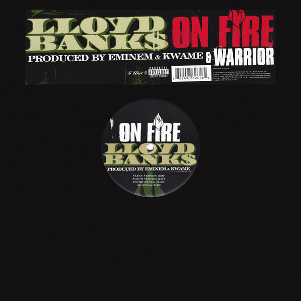 Lloyd Banks - On Fire / Warrior (12")