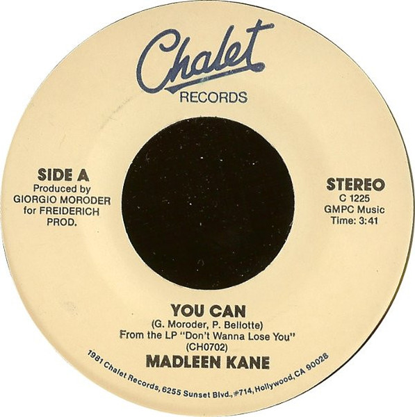 Madleen Kane - You Can (7", Single)