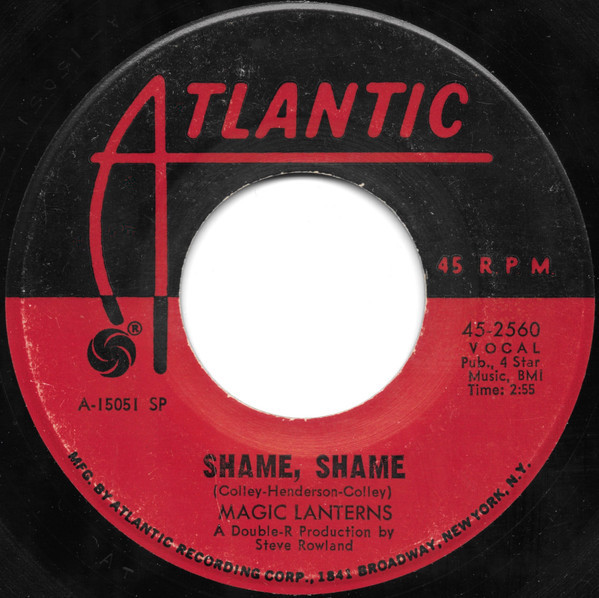 Magic Lanterns - Shame, Shame / Baby, I Gotta Go Now (7", Single, SP )