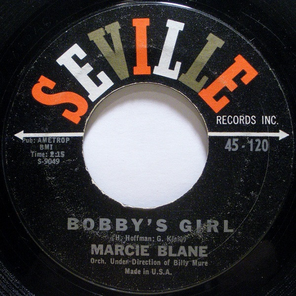 Marcie Blane - Bobby's Girl (7", Single, Styrene, Bri)