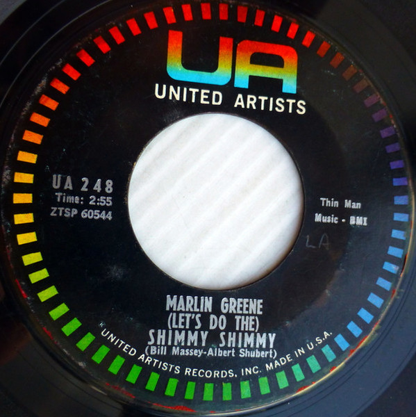 Marlin Greene - (Let's Do The) Shimmy Shimmy / I Couldn't Take It Again (7")