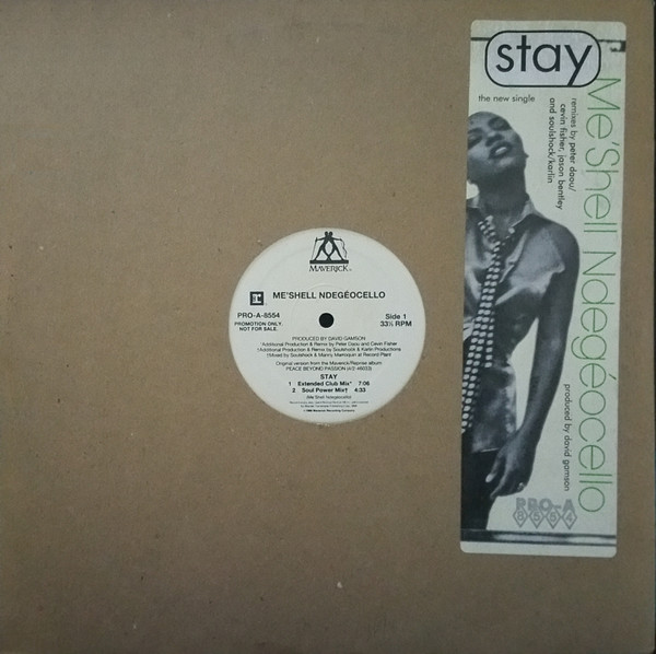 Me'Shell NdegéOcello - Stay (2x12", Promo)