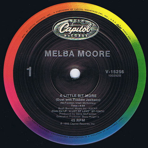 Melba Moore - A Little Bit More (12")