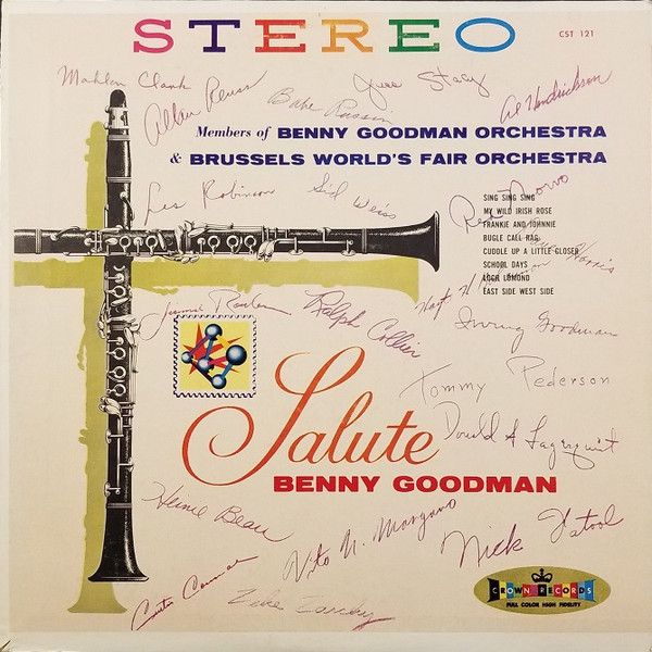 Members Of Benny Goodman Orchestra* & Brussels World's Fair Orchestra - Salute To Benny Goodman (LP)