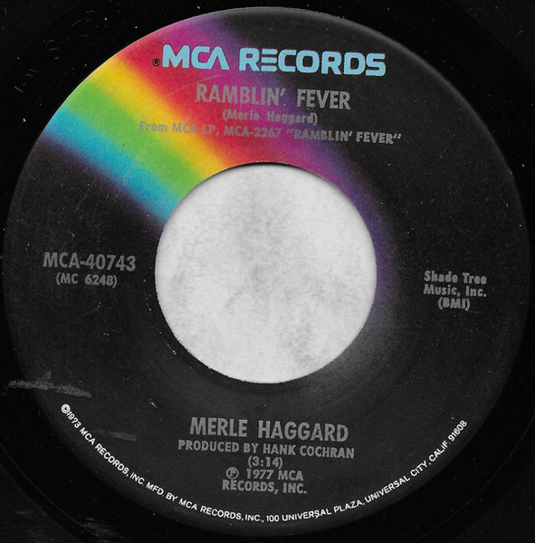 Merle Haggard - Ramblin' Fever (7", Glo)