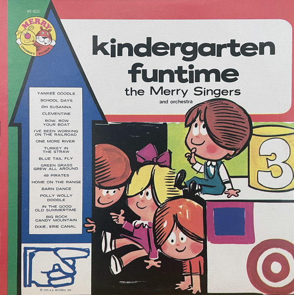 The Merry Singers & Orchestra - Kindergarten Funtime (LP, Album)