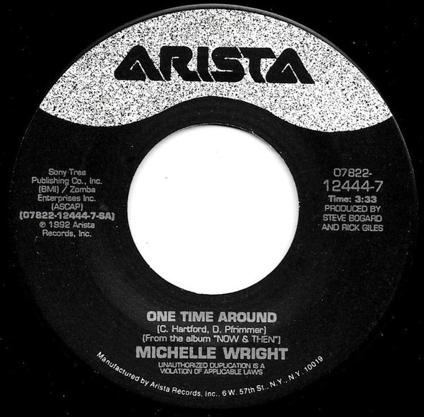 Michelle Wright - One Time Around (7", Single)
