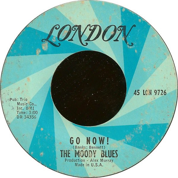 The Moody Blues - Go Now! / Lose Your Money (7", Single)