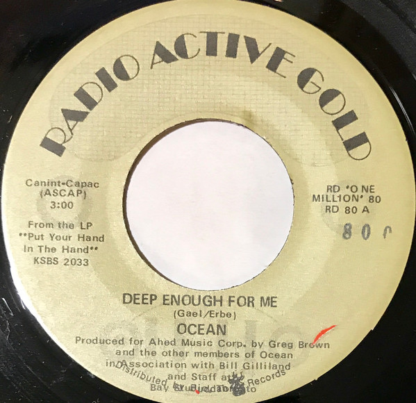 Ocean (3) - Deep Enough For Me (7", RE)