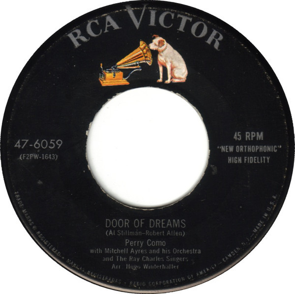 Perry Como - Door Of Dreams / Nobody (7")