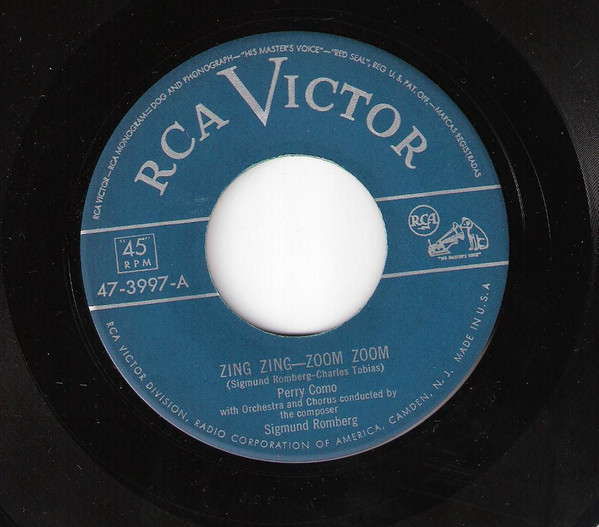 Perry Como - Zing Zing - Zoom Zoom / If (7", Single)