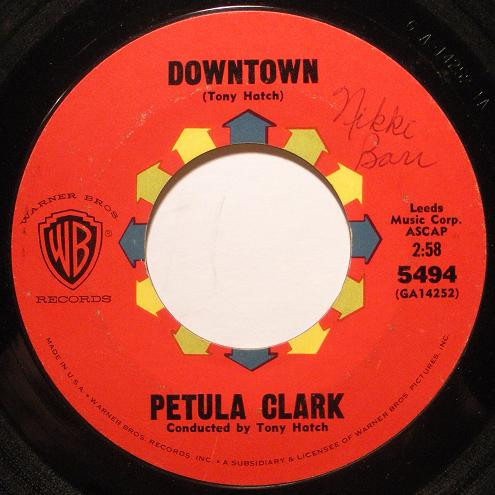 Petula Clark - Downtown / You'd Better Love Me (7", Single)