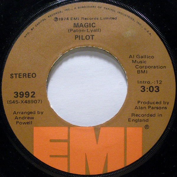 Pilot - Magic (7", Single, Win)