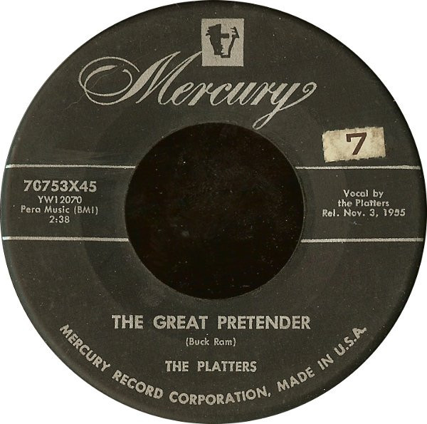The Platters - The Great Pretender (7")