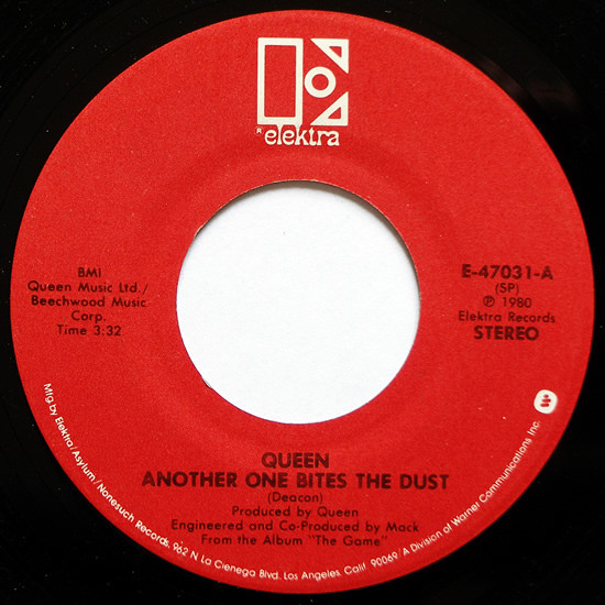 Queen - Another One Bites The Dust (7", Single, SP )