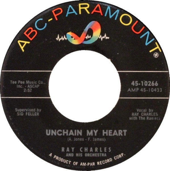 Ray Charles And His Orchestra - Unchain My Heart / But On The Other Hand Baby (7", Single)