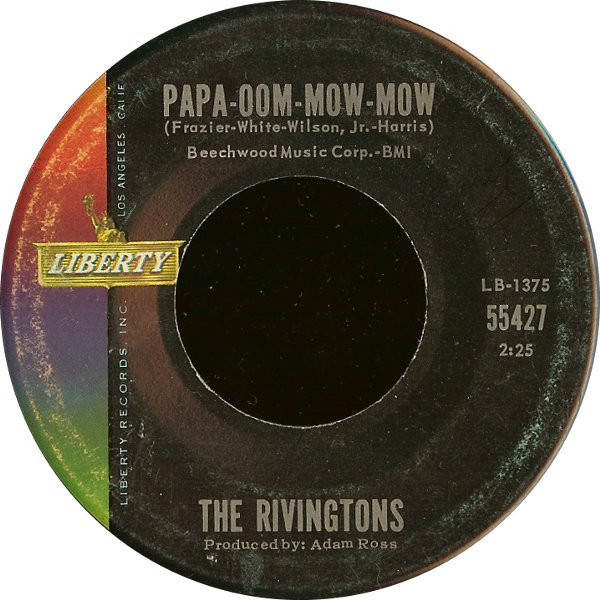 The Rivingtons - Papa-Oom-Mow-Mow / Deep Water (7", Single, Roc)
