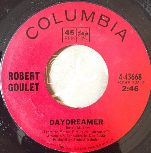 Robert Goulet - Daydreamer (7", Single)