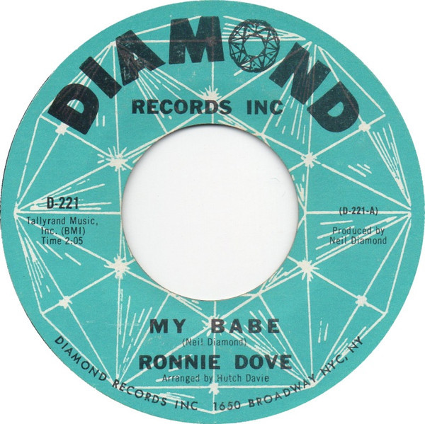 Ronnie Dove - My Babe / Put My Mind At Ease (7")